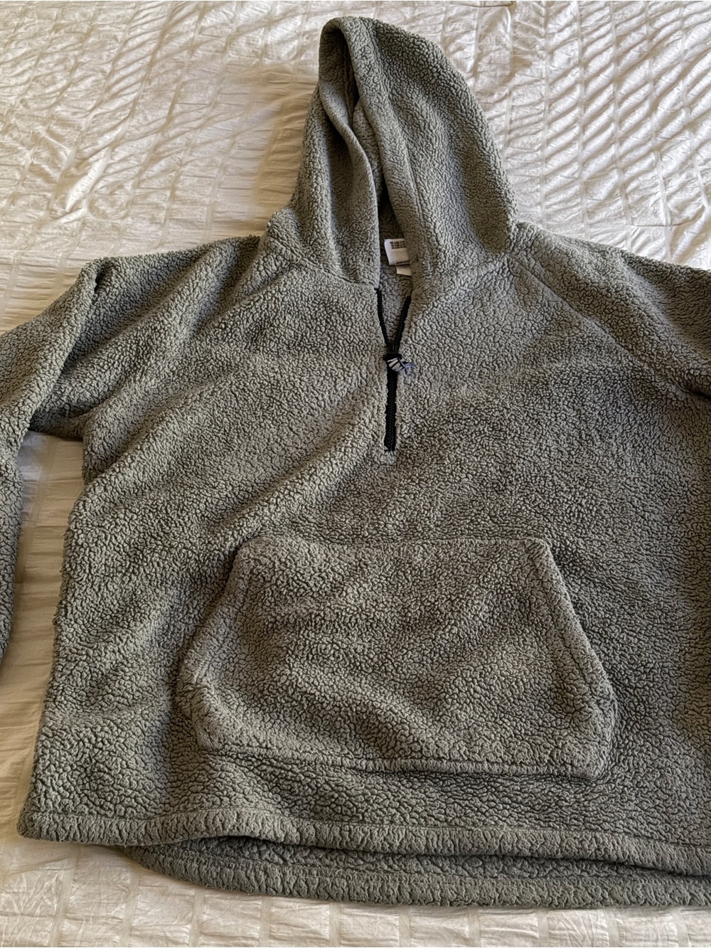 PINK Victoria's Secret Grey Hooded Pullover